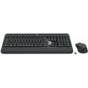 Logitech Klaviatūra ir pelė MK540 Advanced 920-008685, belaidė, QWERTY, 10m, 36 mėnesių baterijos veikimo laikas, 3 mygtukai