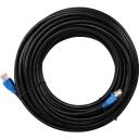 Goobay patch kabelis 94393, 30m, 1000 Mbit/s, RJ45 male (8P8C), UV un ūdens izturīgs, zelta kontaktu pārklājums