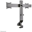 Neomounts monitors stiprinājuma roka FPMA-D860DBLACK, 10-27", 7 kg, 240-470 mm augstuma regulē&scaron;ana, 360&deg; rotācija, 20&deg; svēr&scaron;ana