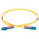 Digitus patch kaabel DK-2933-02, 2m, LC-LC, kollane, duplex, kaanega, halogeenivaba, keraamiline ferrule