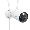 Välitingimustes kasutatav nutikas 8 MP 4K WiFi 6 jälgimiskaamera suurema kiiruse ja parema ühenduse stabiilsusega Valge WC810WAB4K03 Reolink