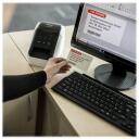 Brother Etiķe&scaron;u printeris QL-810WC, QL810WCZW1, 110 etiķetes/min, Wi-Fi, automātiska griezēja funkcija, vertikāla drukā&scaron;ana