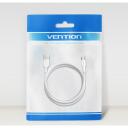Vention USB 2.0 A Male к C Male 3A кабель 1M белый CTHWF, 1м, 3A, 0.48Gbit/s, PVC, Ni покрытие