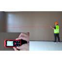 Uni-T Laseretalon LM50A, 50m, &plusmn;(2mm + 0.00005 &times; D), 2x1.5V AAA, 99 m&otilde;&otilde;tmist, ergonoomiline, LCD ekraan