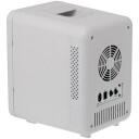 Adler Mini ledusskapis AD 8084g, 4L, 1 durvis, 38W, 220-240V, 12V, 2 plaukti, pelēks