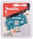 Dimanta griezripa ar segmentiem 125mm Betonam/Akmenim X-LOCK, E-02076 MAKITA