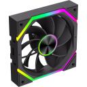 Gamemax Korpuse ventilaator FN12A-N2 WL-R, 120mm, 58.6cfm, 800-2000rpm, H&uuml;drauliline laager, 30.6dBA
