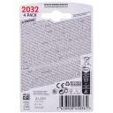Energizer Akumulators CR2032, 4 gab., 3V, Litija