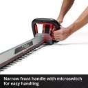 Bezvadu dzīvžogu &scaron;ķēres GE-CH 18/60 Li-Solo, EINHELL, 3410930, 60 cm grie&scaron;anas garums, 18 V, ergonomisks rokturis