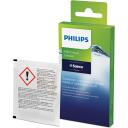 Philips Piimas&uuml;steemi puhastusvahend CA6705/10, 6x1.6g, 6 pakki, kaitseb voolikuid, parandab kohvi maitset