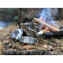 Nerūsējo&scaron;ā tērauda katls 'Billy Can', 1,4 L, izturīgs un kompakts, R179610, BasicNature