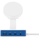 Hyper dokstacija Flex MagCharge HD8100BUGL, 1xHDMI, USB-C, balta/zila