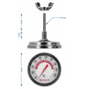 Grilio ir BBQ termometras BROWIN 101240, 50 iki +500&deg;C, bimetalas, 5.3 cm