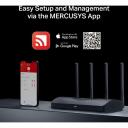 Беспроводной маршрутизатор Mercusys MR27BE, 3600 Мбит/с, 2.5 Гбит/с WAN, 2.5 Гбит/с LAN, 4x внешние антенны, EasyMesh, WPA3