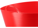 Yato YT-86880 Lankstus sodo konteineris 42L 125kg Ø480/350mm aukštis 375mm PP+EPDM UV smūgiams atsparus -30–+70°C Raudona