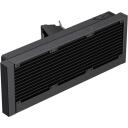 Gamemax protsessori vedelikjahutus GLACIER 360 LCD BK, 85.82 cfm, 800-2000 rpm, TDP kuni 330W, ARGB ventilaator