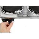 Camry | CR 6511 | Number of burners/cooking zones 2 | Rotary knobs | Stainless steel | Electric