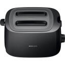 Philips | Daily collection toaster | HD2582/90 | Power 830 W | Number of slots 2 | Housing material Plastic | Black