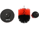 3Pcs Scrubbing Brush Hex Shank YT-47553 YATO