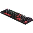A4Tech Klaviatūra A4TKLA47737, RGB, 1000 Hz, 50 miljoni klik&scaron;ķu, Anti-Ghosting, BLMS Red Plus slēdži