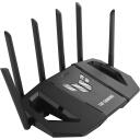Asus traadita ruuter TUF GAMING BE9400 9400 Mbit/s, Tri-band, 4 x 2.5G LAN, VPN tugi, 6 antenni, must