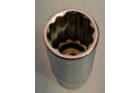 Dziļā muciņa 13 mm 1/4" 12-stūru, FORSAGE, F-5295013, Cr-V tērauds, 50 mm garums