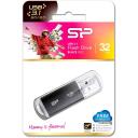 Silicon Power Blaze B02 USB zibatmiņa SP032GBUF3B02V1K, 32 GB, USB 3.2 Gen 1, melna, 256-bit AES, plastmasa