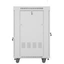 Lanberg Rack kapp 19" vabalt seisv 22U/600x800, FF01-6822-12SL, RAL 7035, 4 ventilaatori pesa, LCD termostaat