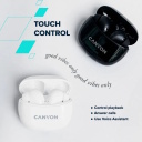 Wireless TWS earphones with Bluetooth connectivity TWS-5 Purple CNS-TWS5PU CANYON