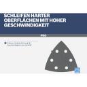 Bosch Tarvikud Parim kivi 2608605199 Delta lihvimisnuga, 93mm, 600, konksu ja silmusega, auger