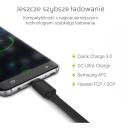 Green Cell KABGC03 USB kabelis 0.25 m, USB A, USB C, 0.48 Gbit/s, melns