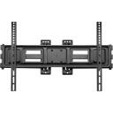 Sbox Kron&scaron;teins PLB-1348-2, 32-70 collu, 75x75-600x400, 45kg, melns, tērauds, plastmasa, noliecams-grozāms