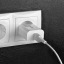 Lindy Laadija 73412 18 W, 100 V, 12 V, 1 v&auml;ljund, kiire laadimine, &uuml;lepingekaitse, valge