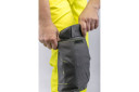 Augstas redzamības bikses HOGERT WERSE HT5K364-XL, dzeltans, XL