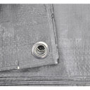 Tarpalva, sudraba, 120g/m&sup2;, 3x5m, ūdensizturīga un UV izturīga, AW68066, AWTOOLS