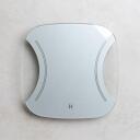 Homedics Kehakaalu skaala SCL-LDB135-SV3R, 180kg, 0.1kg, 290mm x 290mm, 44mm LED numbrid, 3 x AAA patareid