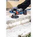 Bosch Akumuliatorinis kampinis &scaron;lifuoklis GBR 18V-15 S 0601776201, 18 V, 2.6 kg, be&scaron;epetėlis variklis, 125 mm disko skersmuo