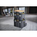 Dewalt T STAK VI dziļā uzglabā&scaron;anas kaste DWST83346-1, 440mm, 302mm, 333mm, IP54, 30kg, 23l, slēdzams, iek&scaron;ējā kaste