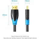 Vention HDMI kaabel 15M AACBN, 4K@60Hz, 18Gbit/s, 3D, HDR, must