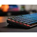 Trust Klaviatuur GXT 866 TORIX, 104 nuppu, RGB LED valgustus, 1.8 m toitekaabel, mehaanilised l&uuml;litid, QWERTY, must