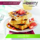 Camry | Waffle maker | CR 3025 | 1150 W | Number of pastry 4 | Belgium | Black/Stainless steel