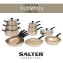 Salter Cep&scaron;anas panna BW11104EU7, 28cm, 4.8cm, alumīnijs, bakelīts, indukcijas, nepiedego&scaron;s