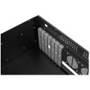 Lanberg Serveri korpus SC01-3504-10B, 4U, 350mm, 1.0mm teras, 1x 120mm ventilaator, 2x USB 2.0