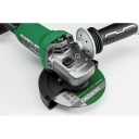 Bezvadu disku slīpma&scaron;īna, HIKOKI, G1813DEW2Z, 18 V, 125 mm, bezsuku motors, augsta jauda, automātiska ātruma regulācija