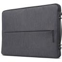 Lenovo S&uuml;learvuti Urban Sleeve Karp GX40Z50942, 15.6", Veekindel, Antratsiithall, Kummist p&otilde;rutust&otilde;kked, Pehmendus t&otilde;mbluku all