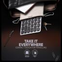 AXAGON | HMC-KB keyboard USB-C 5Gbps with HUB, microSD/SD, 3x USB-A, HDMI 4K/60Hz, PD 100W | HMC-KB-CRL