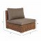 Moduļu dīvāns CROCO ar spilveniem 77x93xH73cm, 295401, HOME4YOU