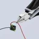 Elektronikas diagonālie griezēji, KNIPEX, 77 42 115 ESD, ESD aizsardzība, 62 HRC cietība, 115 mm garums