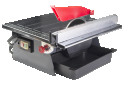 Pārnēsājams elektriskais flīžu griezējs, regulējams metāla galds, 7" asmens, kods 24977, RUBI