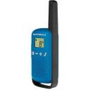 Motorola Raadio TLKR T42 MOTOROLAT42BLUE, 4 km, 16 kanalit, PMR446, lihtne paarimine, klaviatuuri lukustus